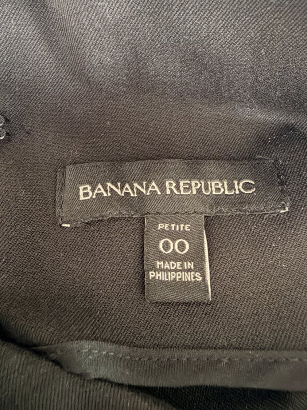 2/$30 Banana Republic Halter Bi-Stretch Racer Neck Sheath Dress Black 00 #A2476 - Picture 8 of 11